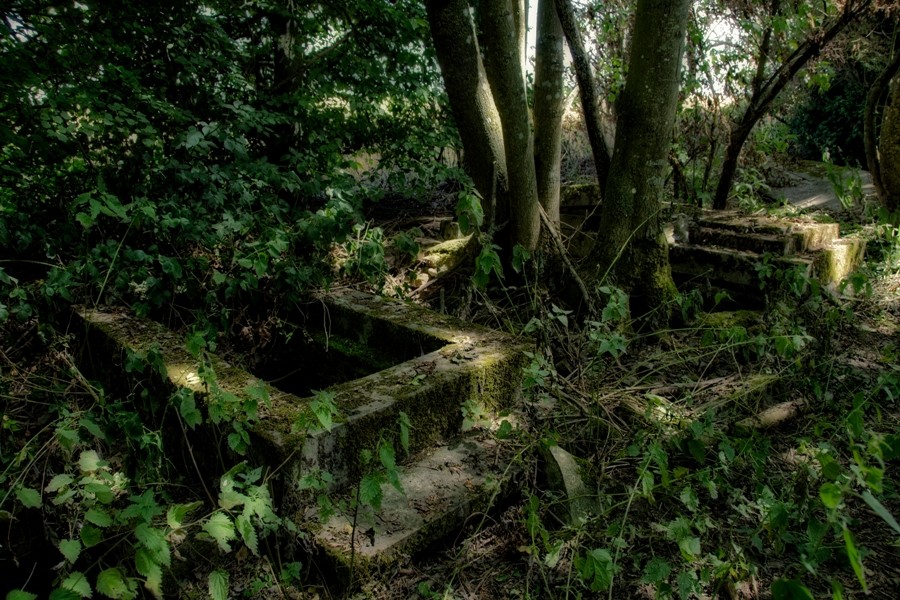 Cimetière aux tombes ouvertes