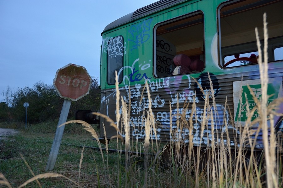 Trains réformés vers la découpe