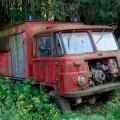 Camion de pompier en Belgique