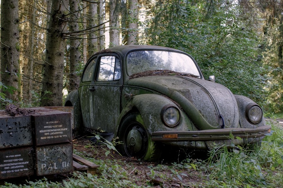 Coccinelle Volkswagen militaire