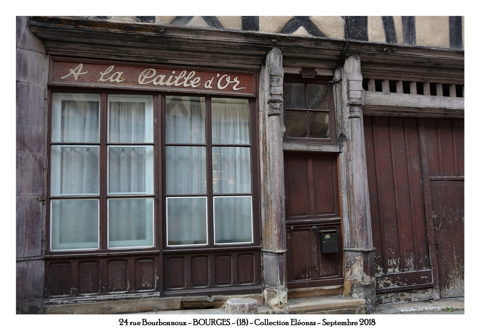 Vieilles enseignes de Bourges