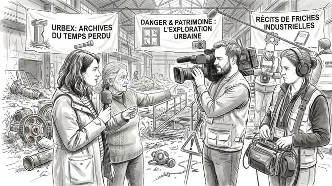 L'URBEX DANS LES MÉDIAS